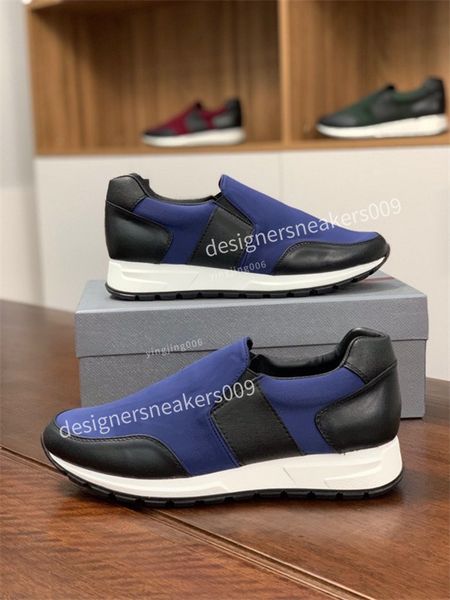 

2022 designer shoes luxury vintage mens golden sneakers luxe dark blue camouflage dress shoes, Black