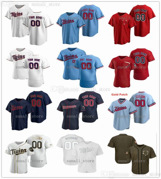 

stitched baseball jerseys 8 mitch garver 26 max kepler 35 michael pineda 55 taylor rogers 50 brent rooker 32 matt shoemaker 61 cody stashak, Blue;black