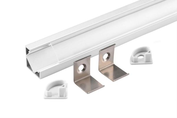 

m/lot 20 pieces 0.5 meter per piece led aluminium profile for bar light strip aluminum channel housing strips