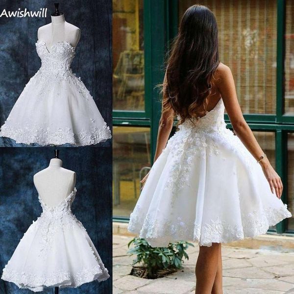 

party dresses white lace appliques backless homecoming v-neck beaded short tulle formal cocktail dress, White;black