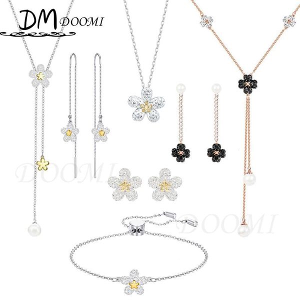 

earrings & necklace swa fashion ladies jewelry latisha collection sets necklaces and bracelets, Silver