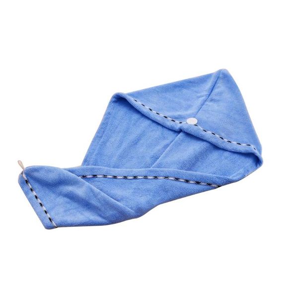 

rapided drying hair towel quick dry hat wrapped bathing cap 2pcs bag head scarf wipe 817 shower caps