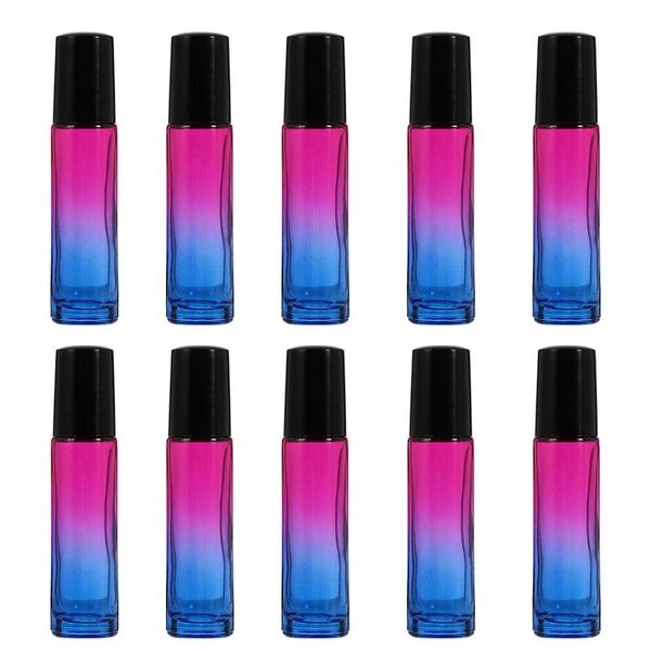 

storage bottles & jars 10pcs convenient essential oil sub roller glass