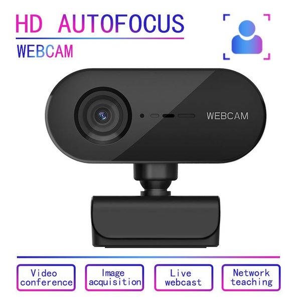 

auto focus hd webcam built-in microphone high-end video call camera computer peripherals web for pc lapwebcams