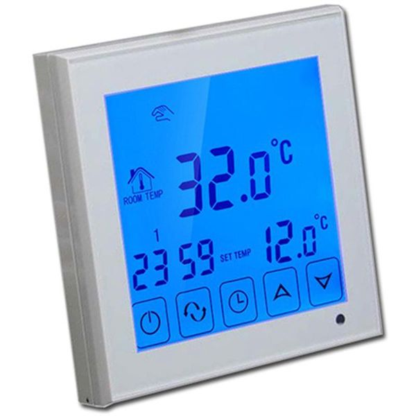 

smart home control wifi floor thermostat for electric heating elements tds23wifiep indoor