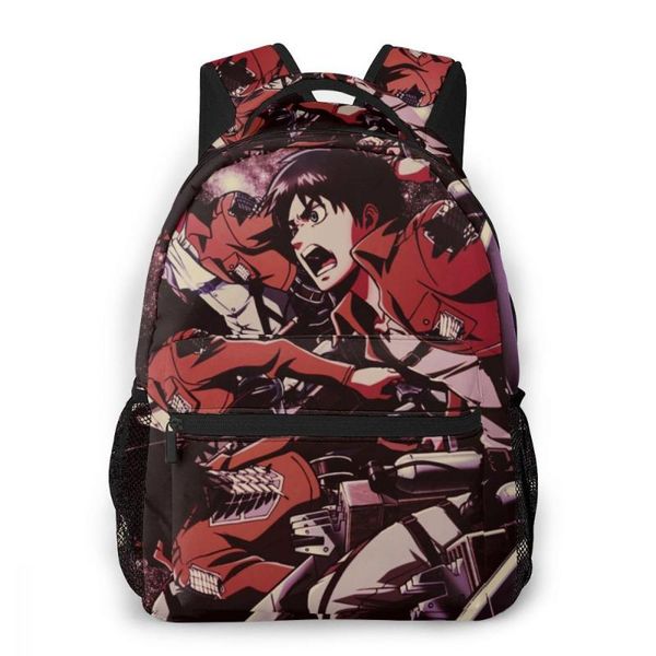 

backpack shingeki no kyojin for girls boys travel rucksackbackpacks teenage school bag
