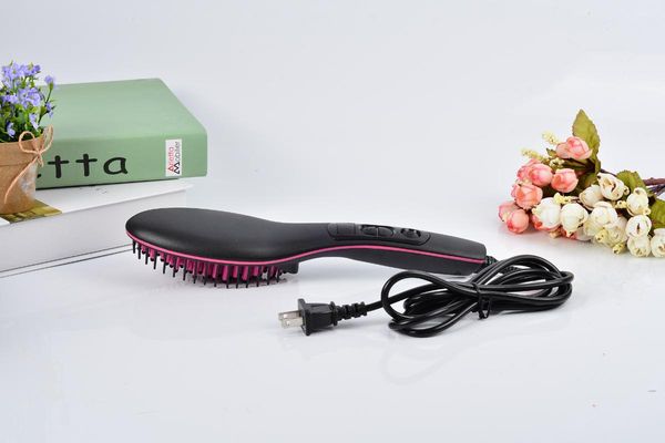 

electric hair brushes 2021 magic straight comb straightener