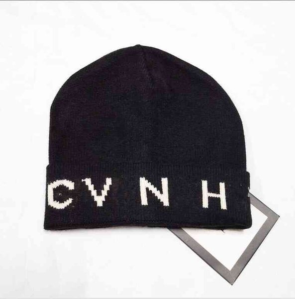 

brand cap designer knitted beanie caps for men women autumn winter warm thick wool embroidery cold hat couple fashion st, Blue;gray