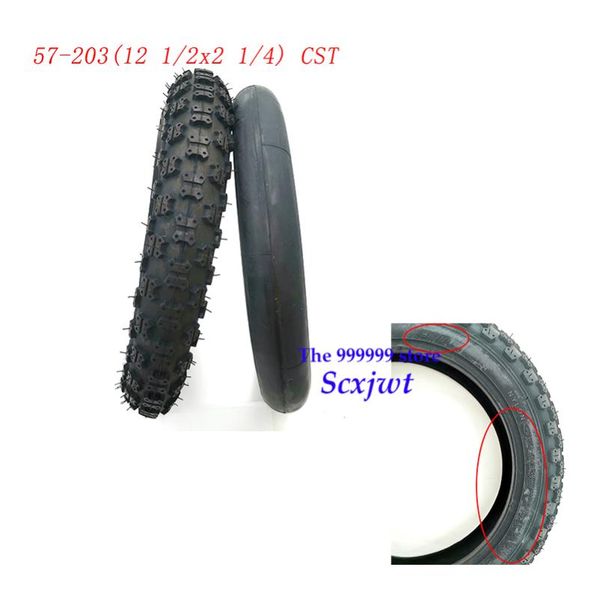 

motorcycle wheels & tires sct 12 1 / 2x2 4( 57-203) bicycle outer tire inner tube inch folding car buggy