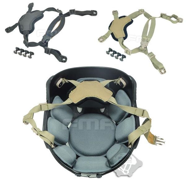 

cycling helmets fma helmet general suspension x-nape one-handed adjustable lanyards padded protective leather chin strap accessories