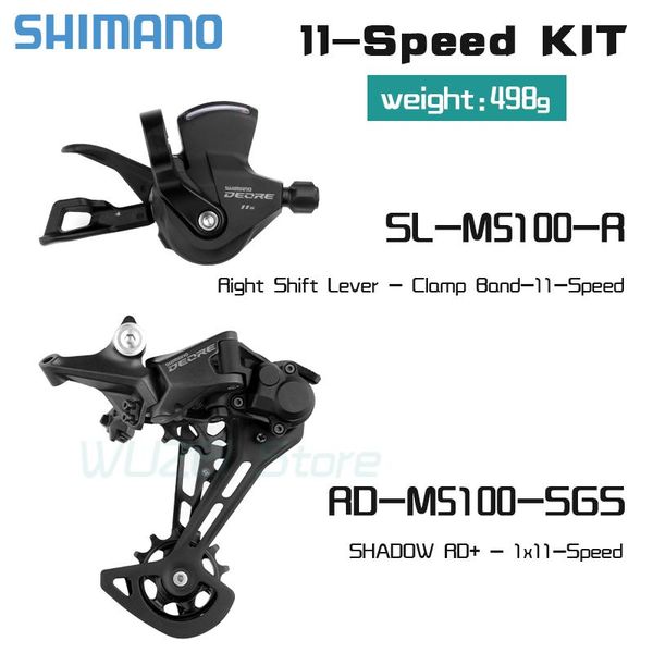

bike derailleurs deore 11 speed sl-5100 shifter lever mountain m5100sgs m5120sgs rear derailleur mtb 11s group switch rd set
