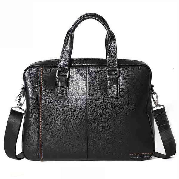 

handbag portfolio briefcases leather men's briefcase business computer bag messenger