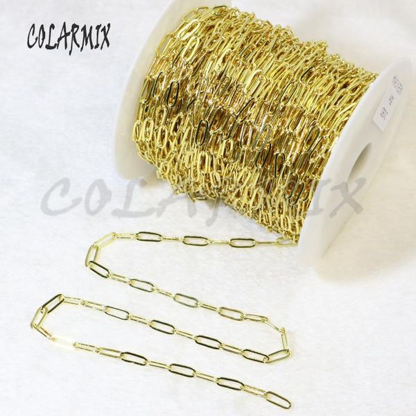 

5-10 meters link necklace opened chain accessories for jewelry making 9449 chains, Silver