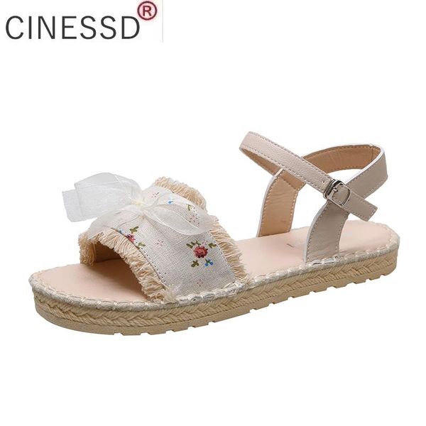 

sandals 2021 summer women sandal bohemian string bead beach flats casual flat with slippers open toe flip flops sandalias shoes, Black