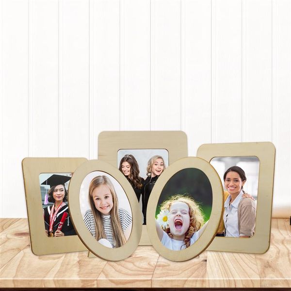 

5pcs diy picture frame art craft painting for crafting po display frames