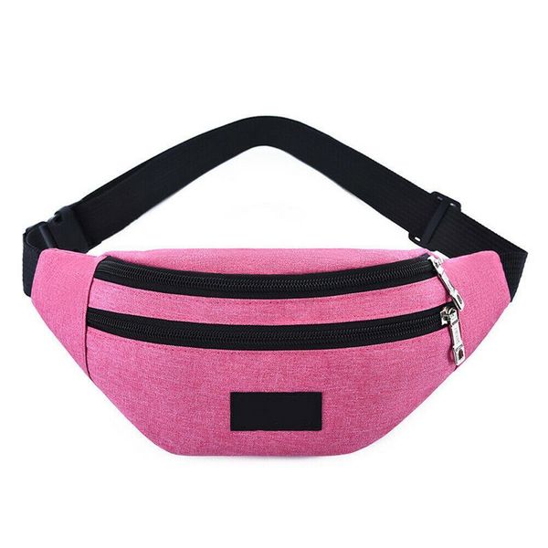 

men women fanny pack oxford waterproof pouch belt waist bum bag waist phone pocket mini lightweight sport running bag