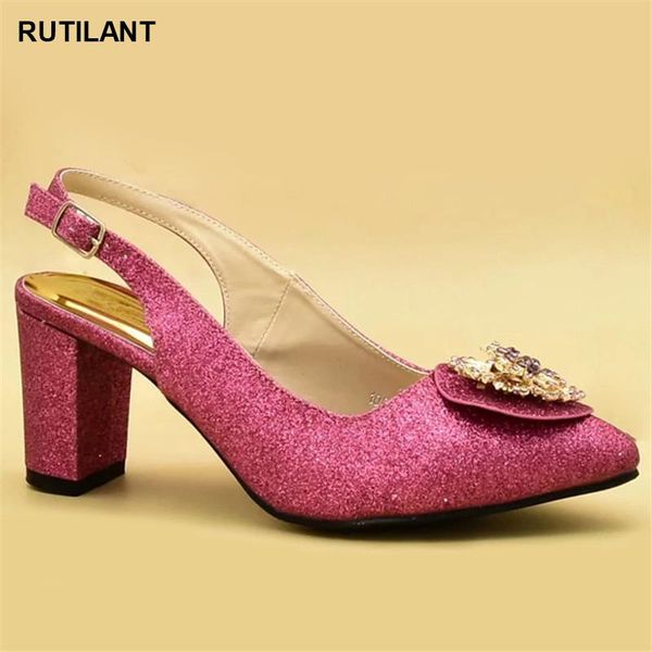 

dress shoes special arrivals wedding peach color nigeriain shoe decorated with appliques party pumps italy high heels women, Black