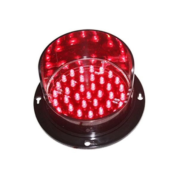 

replacement for 100mm waterproof dc 12v red light mini led traffic