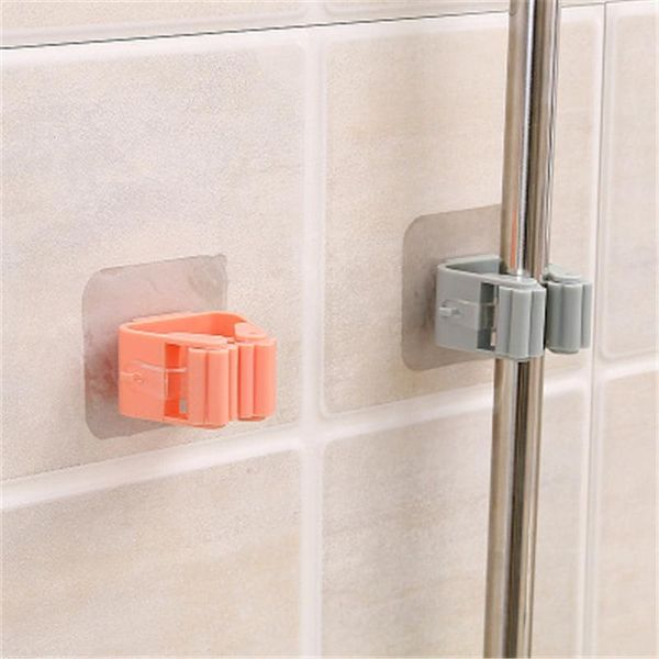 

hooks & rails hanger shelf organizer hook household kitchen bathroom accessories mop rack wall mounted holder broom