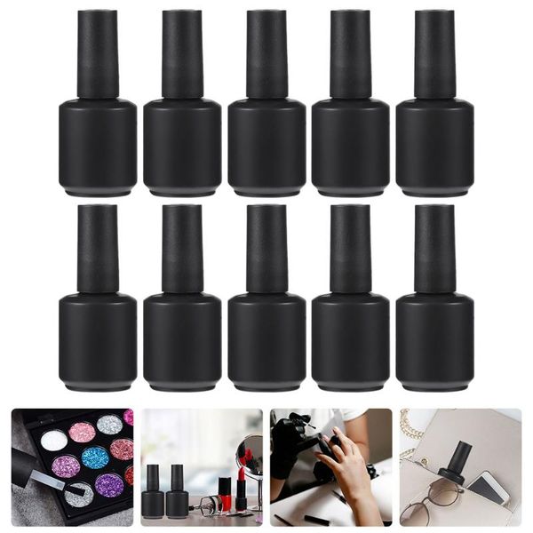 

storage bottles & jars 10pcs empty refillable nail polish touch vials