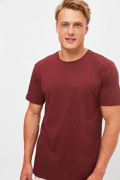 

men's t-shirts trendyol men 's regular fit cycling neck short-sleeve printed t-shirt tmnss21ts3503, White;black