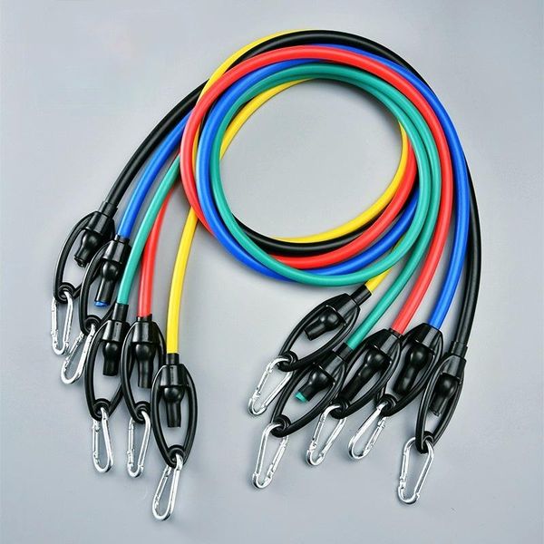 

resistance bands 11 pieces of puller, tension rope, fitness equipment, elastic belt exercise equipment at home workout gym