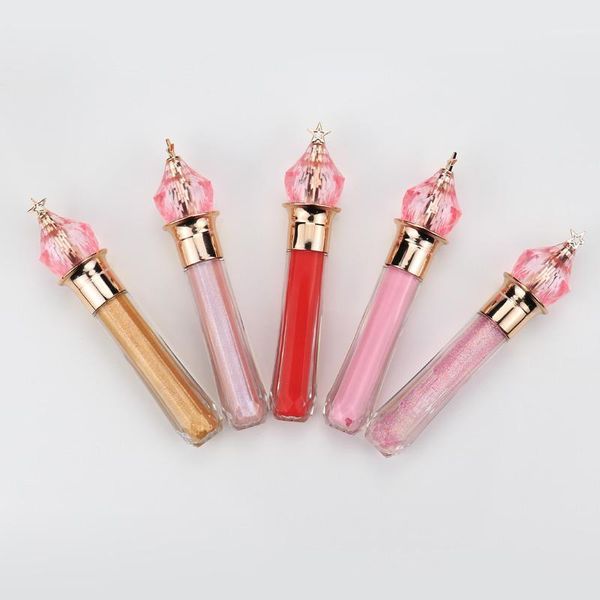 

50pcs/lot wand clear lip gloss matte lipstick private label nude pigment for lipgloss glossy gel1