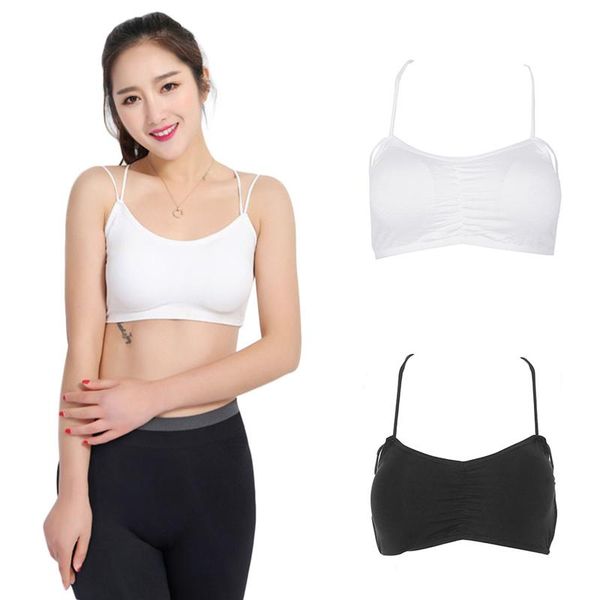 

yoga outfit women stripe boho back bra crop tank vest backless cami hollow bralette