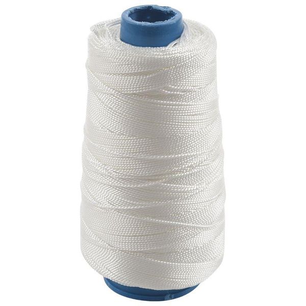 

party masks 400m 80lbs nylon twisted bowstring thread fishing string sewing cord kite line, white