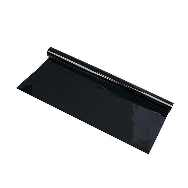 

car sunshade black window tint film limo dark office uv uncut van 1% vlt