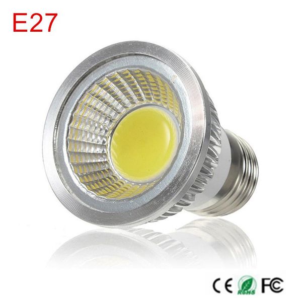 

bulbs 1pcs cob led lamp ac 220v / 110v e27 bulb light 9w luminous spotlight for ceiling