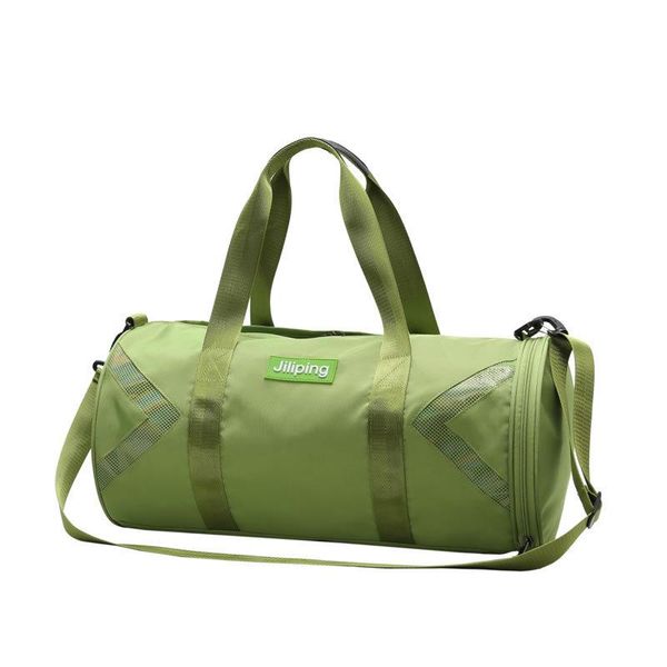 

duffel bags 2021 sports bag men's and women's gym short trip small hand travel shoulder wet dry separation swim