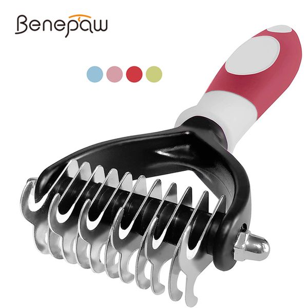 2021 Professional Pet Dematting Comb ,Pet Dog Cat Hair Grooming Double