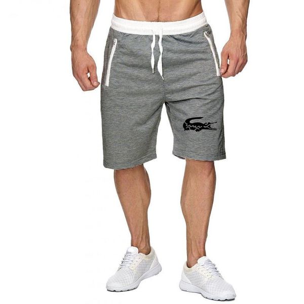 

men's shorts summer 2021 cotton casual bermuda black color classic beachwear, White;black