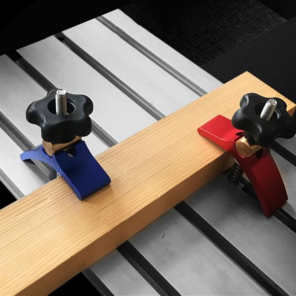 

professional hand tool sets aluminum alloy saw table acting hold down clamp t-track clamping blocks platen woodworking jig for t-slot
