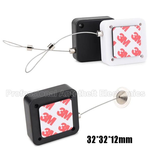 

alarm systems square retractable anti-theft pull wire box recoiler 20pcs