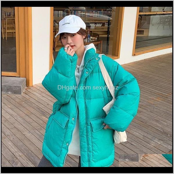 

womens parkas make long down jacket in winter web celebrity female little chic institute wind with thick loose cottonpadded jacket1 lf s5rjt, Black