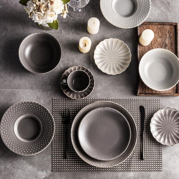 

dishes & plates vintage western steak plate relief coffee cup dish dinnerware set