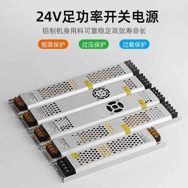 

led driver of 220 to 24 v 200 300 400 w current constant voltage transformer for advertising light box switching power supply