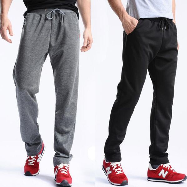 

men's pants cotton men's sweatpants, casual sportswear, large, m-4xl, Black
