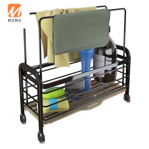 

kitchen rag rack counterappliance sink storage shelf household complete collection sponge bathroom towel wall-mounted bottles & jars