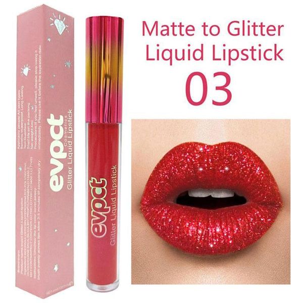 

lip gloss 15 color diamond symphony shiny matte lipstick metal lipgloss pearlescent non-stick cup dl