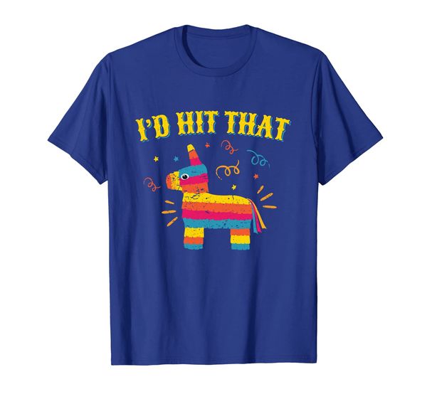 

i'd hit that pinata shirt, White;black