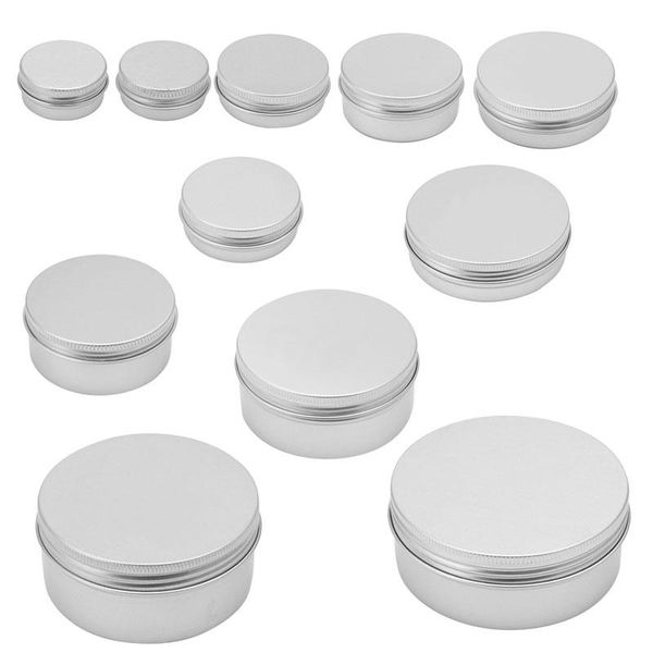 

storage bottles & jars 10ml durable aluminum cosmetic pot lip jar containers oil wax empty