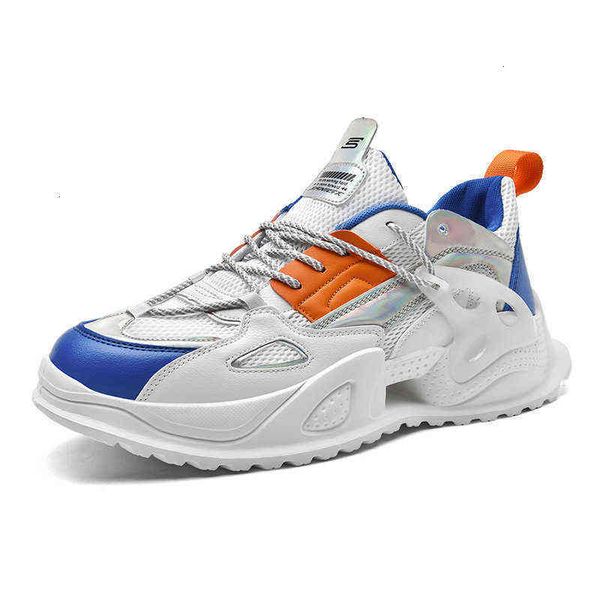 

2021 live broadcast of national fashion casual shoes light men's versatile mesh sports running