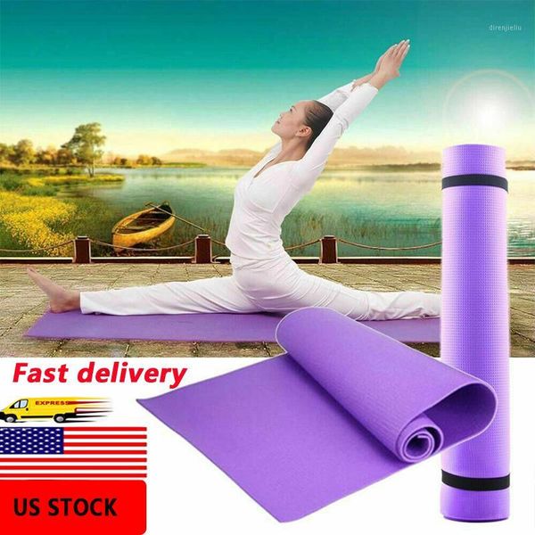 

yoga mats 1730*610*4mm eva mat non slip carpet pilates gym sports exercise pads for beginner fitness environmental gymnastics1
