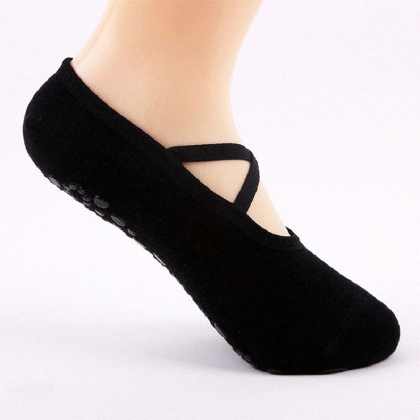 

women's socks non-slip damping round head backless cotton comfortable soft customizable sports stealth socks for women v8g2#, Black