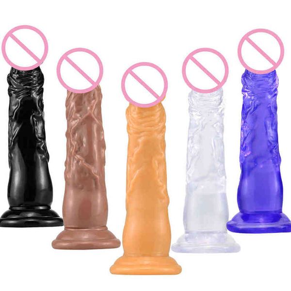 Nxy фаллоимитаторы анальные игрушки прямые принц многоцветный кристалл PVC яйцо бесплатно пенис j женская мастурбация взрослые веселые продукты 0225