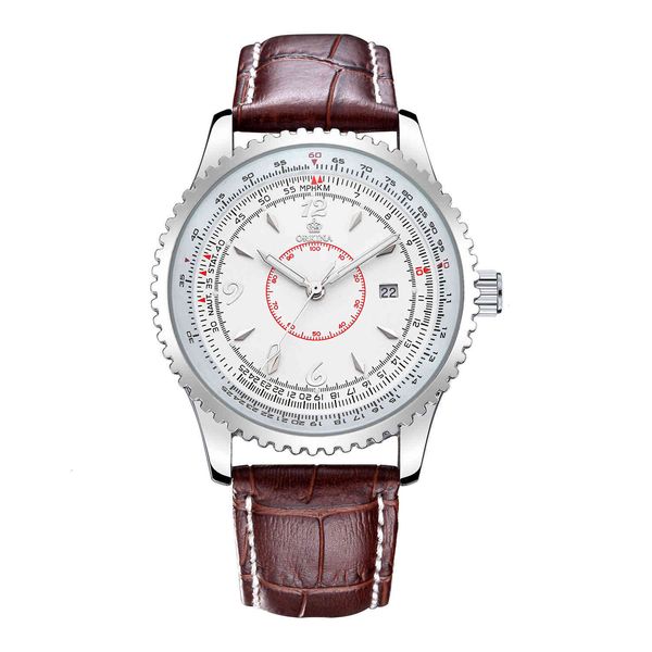 

watch orkina men's quartz taobao sports waterproof, Slivery;brown
