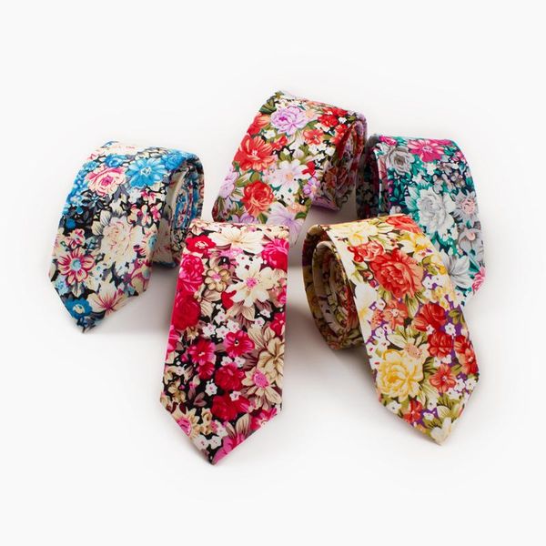 

bow ties 6cm fashion for men cotton flower mens tie casual wedding male necktie gifts shirt corbatas para hombre, Black;gray